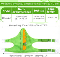 Ferret Harness and Leash Set Small Animals Vest Harness with Safe - Green - image 2