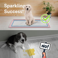 Pee Pad Tray Holder for Dogs - Large / Pink - image 2