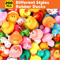 DMSKY 52 Pcs Halloween Rubber Ducks in Bulk, Assorted Styles – Fun for Kids & Family - Pack of 200 - image 2