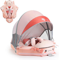 Mambobaby Float Deluxe non-inflatable baby pool float with sun canopy - view 4