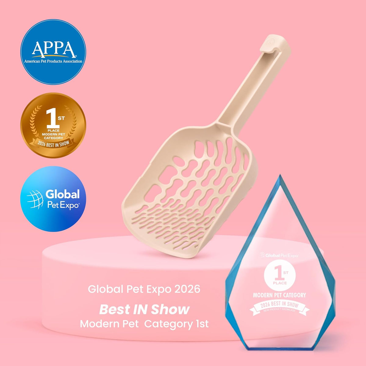 Cat Litter Scoop for tofu and Clay Litter - image 2