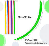 260 Clear Long Balloons for Animals - Multi - image 2