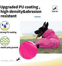 Dog Raincoat Waterproof Reflective Jacket - 3X-Large / Pink - image 4