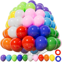200pcs Balloons 5 Inch Assorted Colors - A01-multi / 5inch (small)