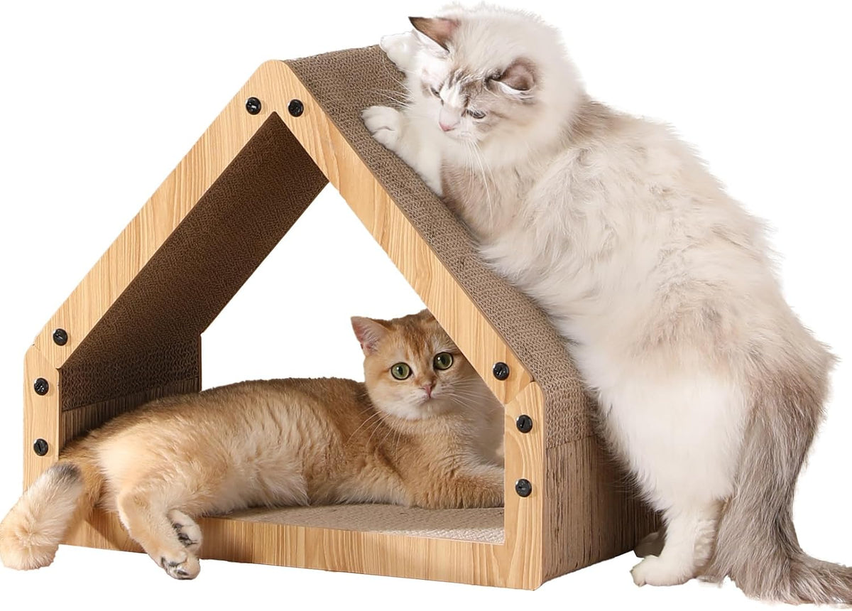FUKUMARU Cat Scratcher House - Cat Scratcher House