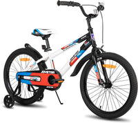 JOYSTAR New Berry Kids Bike for Boys and Girls Ages 3-10Y – Fun for Kids & Family - White / 20 Inch Wheels