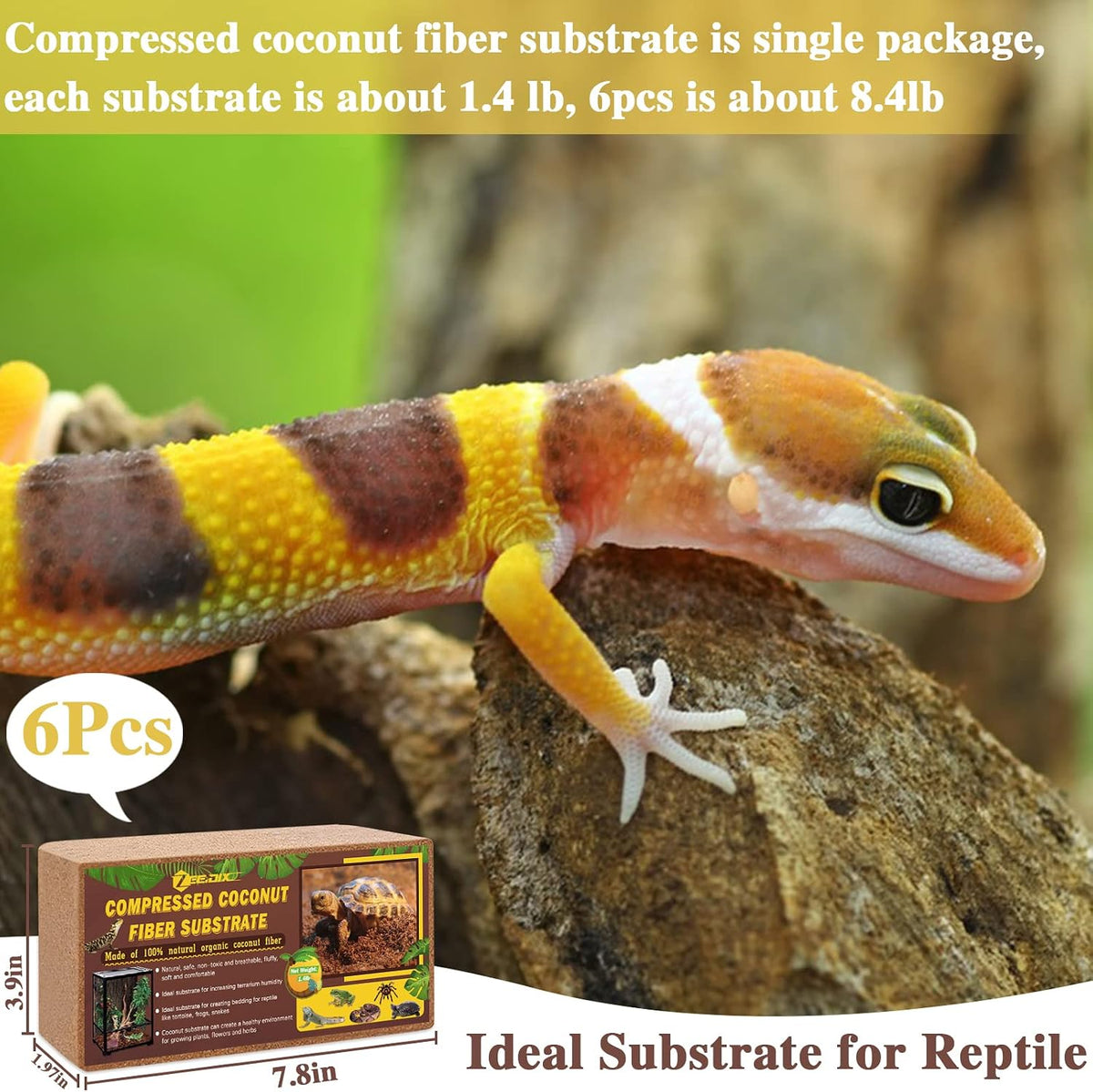 2 Pack Coconut Fiber Substrate - 6pcs - image 2