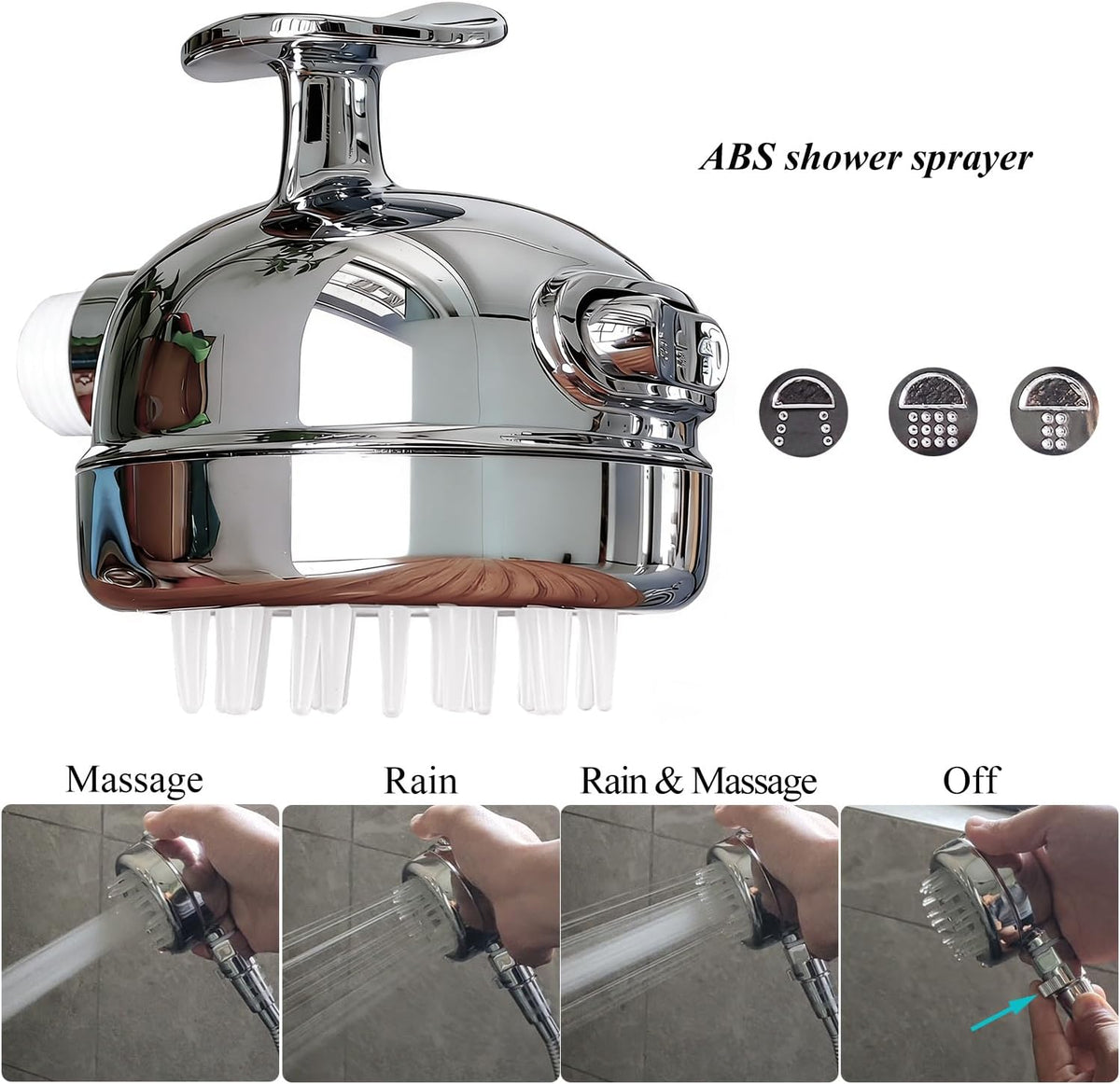 Sneatup Pet Shower Set with 8.2ft Hose & Flow Control Valve - image 2