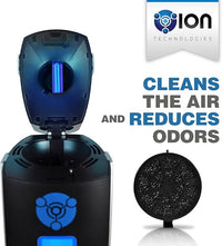 B-1000 Permanent Filter Ionic Air Purifier Pro Ionizer with UV-C, New (Black)