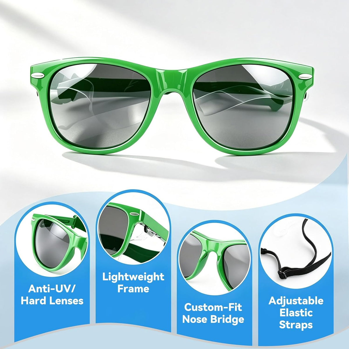 Dog Sunglasses for Medium Dogs - Green / Medium - image 3