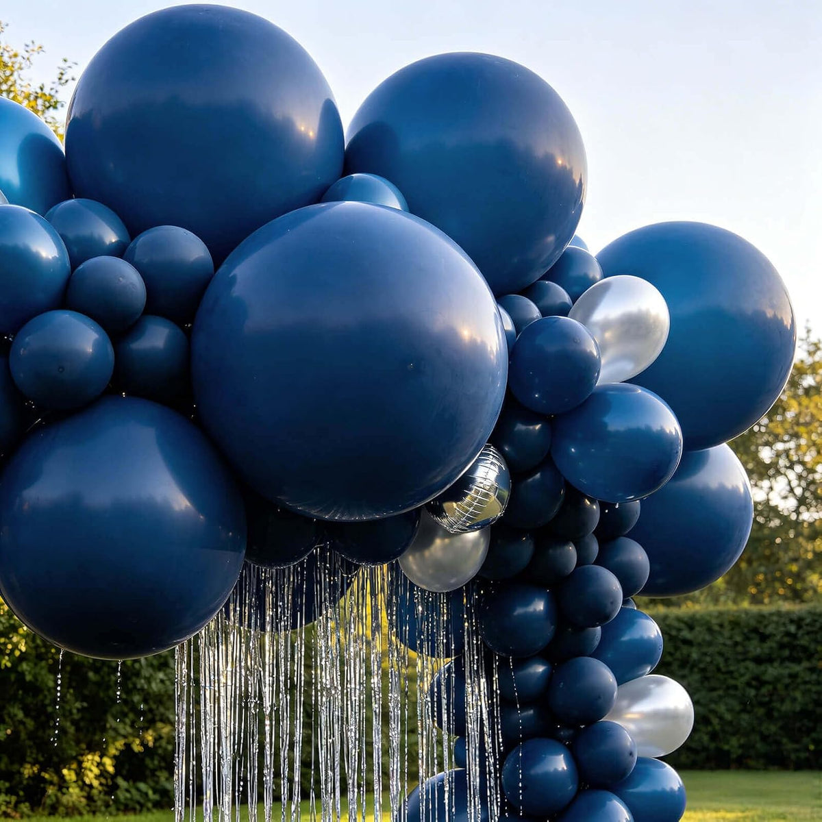 ASIYUHY Red Balloons 18 Inch 12 Pack Large Latex Party Balloons – Fun for Kids & Family - Navy Blue Balloons - image 4