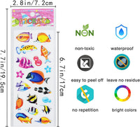 24 Sheets 3D Puffy Stickers for Toddlers Kids Boys Girls – Fun for Kids & Family - Multicolor - image 4