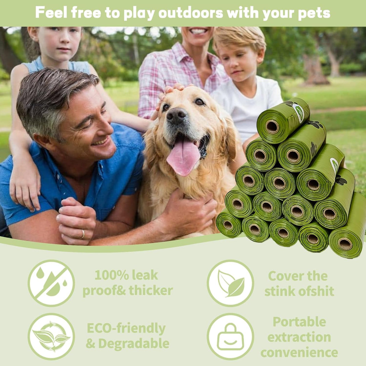 Enhanced Strength Dog Poop Bags - image 3