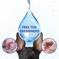 Ear Cleaner Drops & Wash Solution for Cats and Dogs – Gentle Ear Hygiene, Wax Removal & Odor Control for Pets