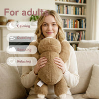 Niuniu Daddy Weighted Stuffed Animals - 5.0 Pounds / Sloth-gift Box / Gift Box Set - image 4