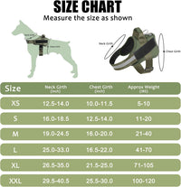 Bolux Dog Harness, No-Pull Reflective Dog Vest - Small (Pack of 1) / TacticalGreen - image 3