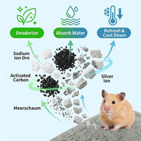 Sukh Hamster Desert Sand, Coarse Bedding Sand - Grey - image 2