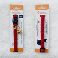 Safety Quick Release Cat Collars - 20-30cm / Xmas Red - image 2