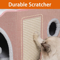 Loyareal Cat Houses for Indoor Cats - L / Pink - image 3