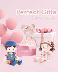 LeyaDoll 16 inch Montessori baby doll with buttons, zippers and laces - view 19