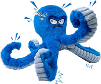 LEGEND SANDY Tough Dog Toys - 1 Pack Blue Octopus
