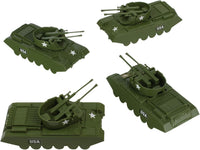 BMC Classic Payton Anti-Aircraft Tanks - Od Green - image 4