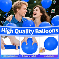 200pcs Balloons 5 Inch Assorted Colors - A16-blue / 5inch (small) - image 3
