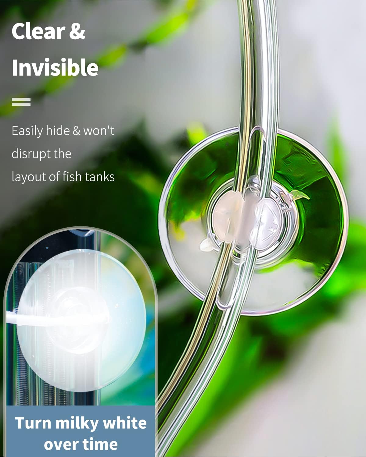 Pawfly 20 Pack Aquarium Suction Cups with Clips and Adjustable Zip - 20 Pack - image 4