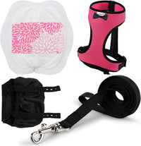 Adjustable Chicken Harness Diaper - Medium / Pink