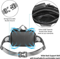 ETACCU Hands Free Dog Leash with Phone Pouch - 1 Dog Blue-black - image 4