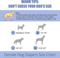 wegreeco Dog Diapers Female - X-Large (Pack of 3) / Classic Jeans - image 3