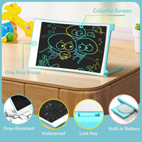 TECJOE 4 Pack LCD Writing Tablet for Kids - Blue & Pink & Purple & Green - image 4