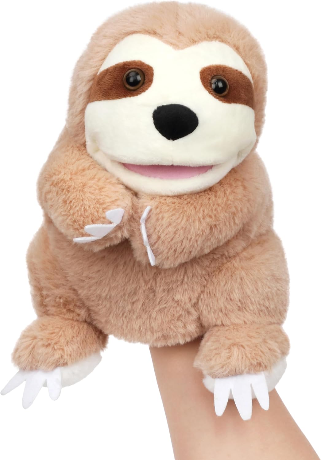 Easfan 12.5 inch plush puppy hand puppet with movable mouth and soft fur - view 6