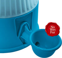 Pet Water Dispenser for Dogs and Cats - Clear Light Blue - image 3