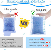 Dog Diaper Liners for Dog Diapers Male and Female 100ct Super - Large (150 Count) - image 3