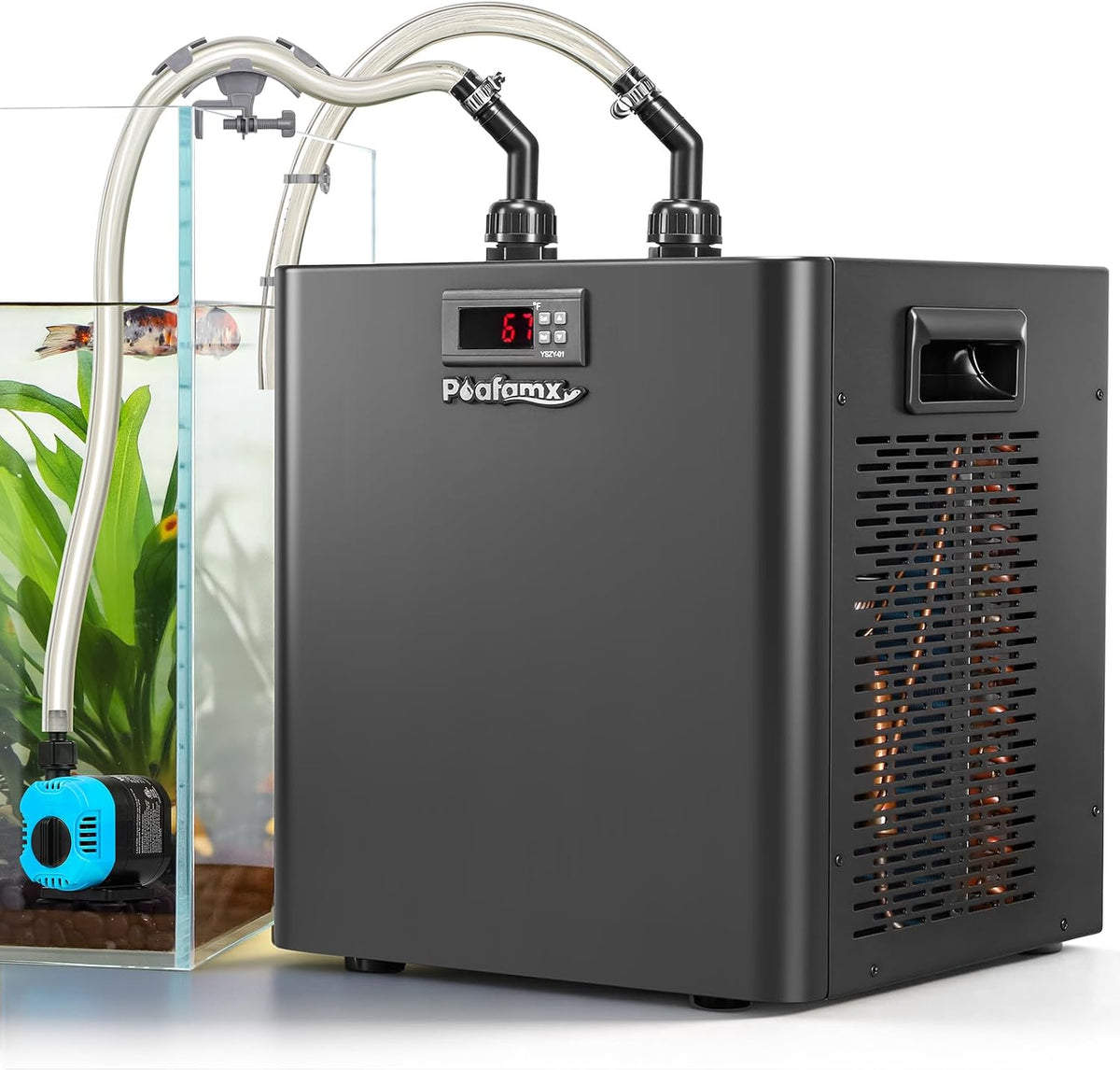 Poafamx 1/3 HP Aquarium Chiller - 79GAL