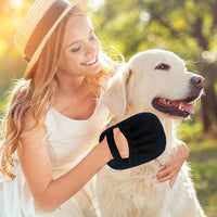 Electrostatic Pet Hair Removal Glove, Reusable Static Removal Gloves for Pets Hair, Versatile Pet Grooming Gloves for Couch, Furniture, Carpet, Car Seat