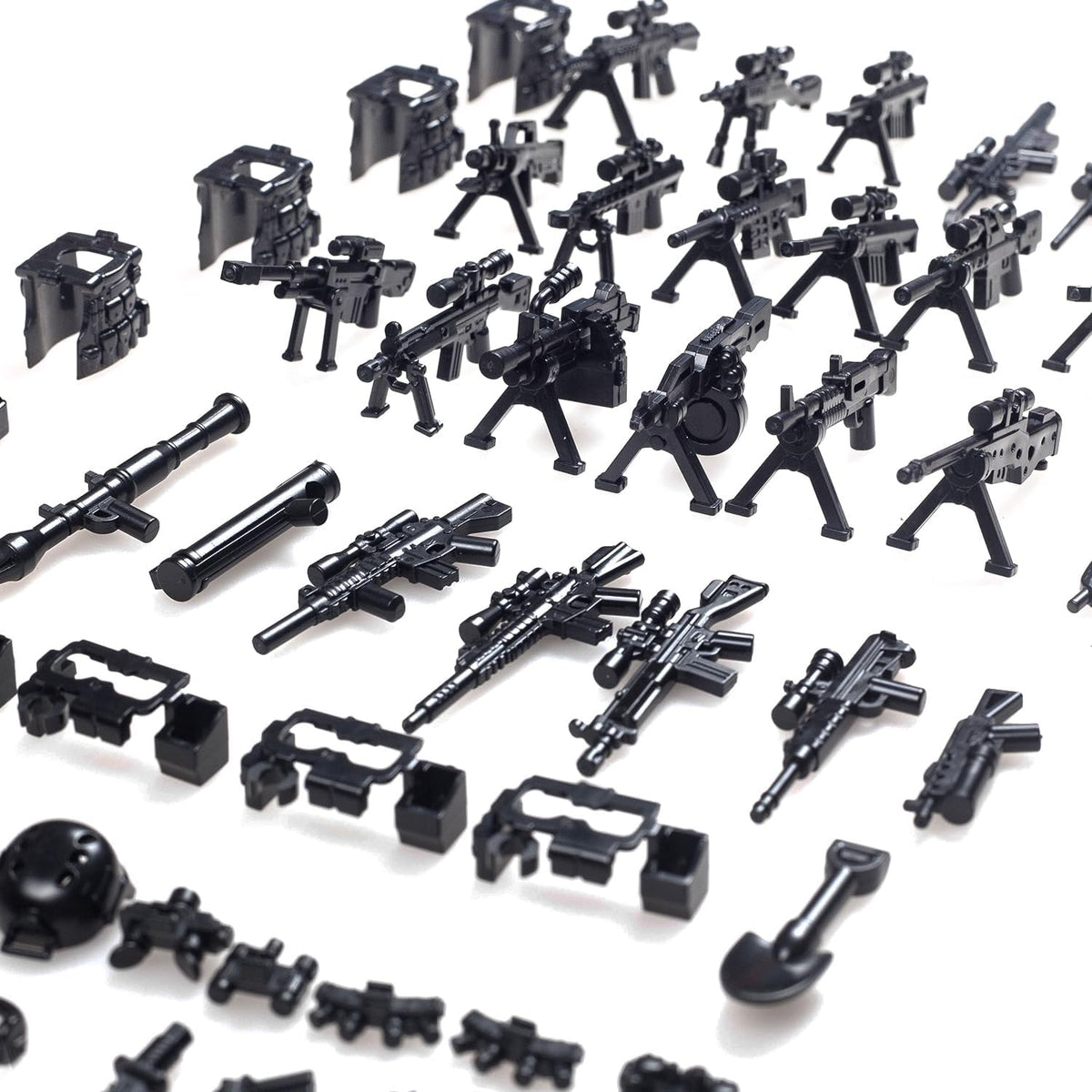 Weapons Pack Military Toy Set Building Blocks Model for Soldier - 90 PCS-Toy MIilitary Set - image 4