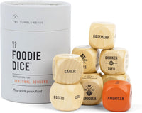 Two Tumbleweeds Foodie Dice, Seasonal Dinner Inspiration - Foodie Dice