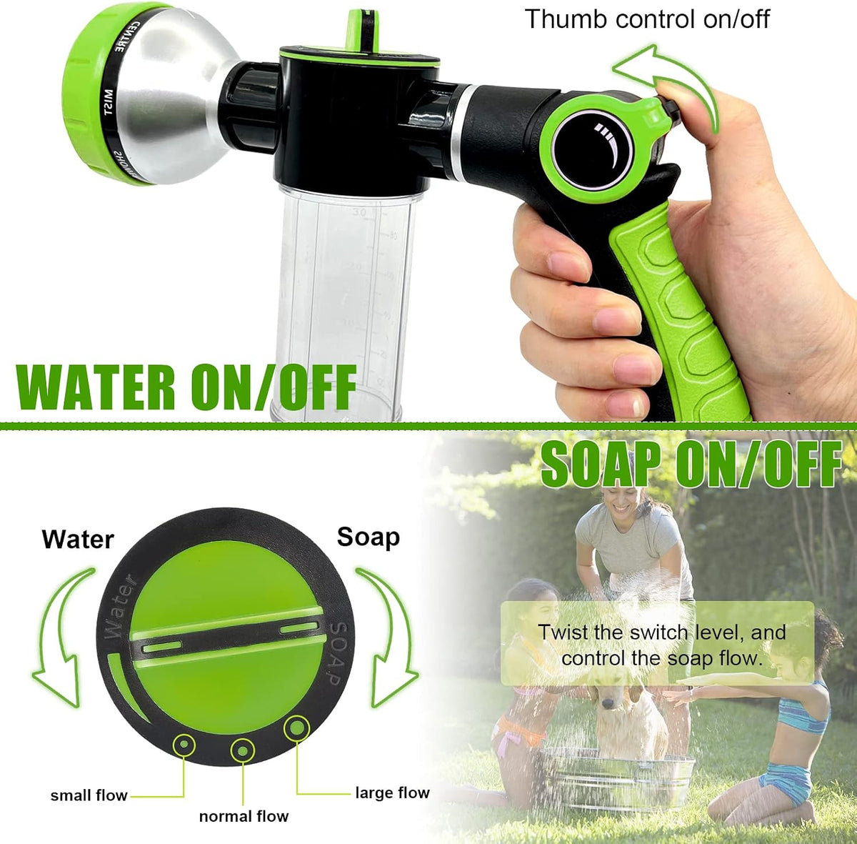 Upgraded Dog Wash Hose Attachment - image 3
