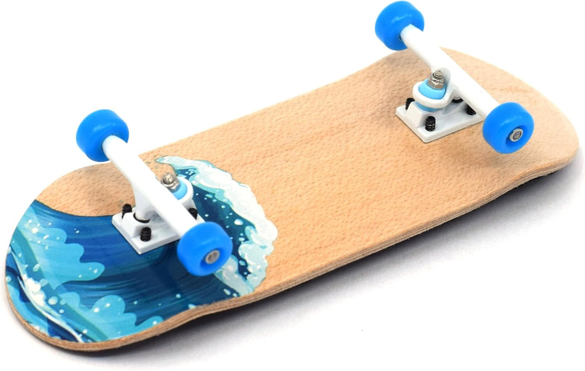 Teak Tuning Complete Fingerboard Waves Edition, Premium - Blue,white - image 2