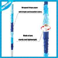 PCFING 30 inch rainbow piñata stick kit with blindfold and rope - view 23