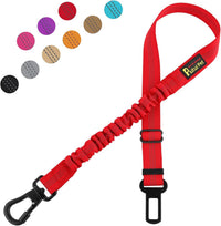 Plutus Pet Dog Seat Belt for Car - Red