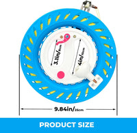 7.2in Kite Reels for Teens - Blue Kite Reel With Brake / 9.9 inch - image 2