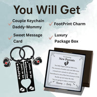 DESKINATOR new parent decision coin with poem card, leather pouch and gift box - view 3