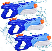 Quanquer 3 Pack Water Guns for Kids Adults - Blue