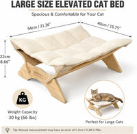 JSPYFITS Cat Cage Hammock with Ball - Pristine White - image 4