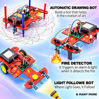 Butterfly EduFields 10in1 STEM Electronics Robotics Kit for Kids Ages - Robotic Kit For Kids - image 4