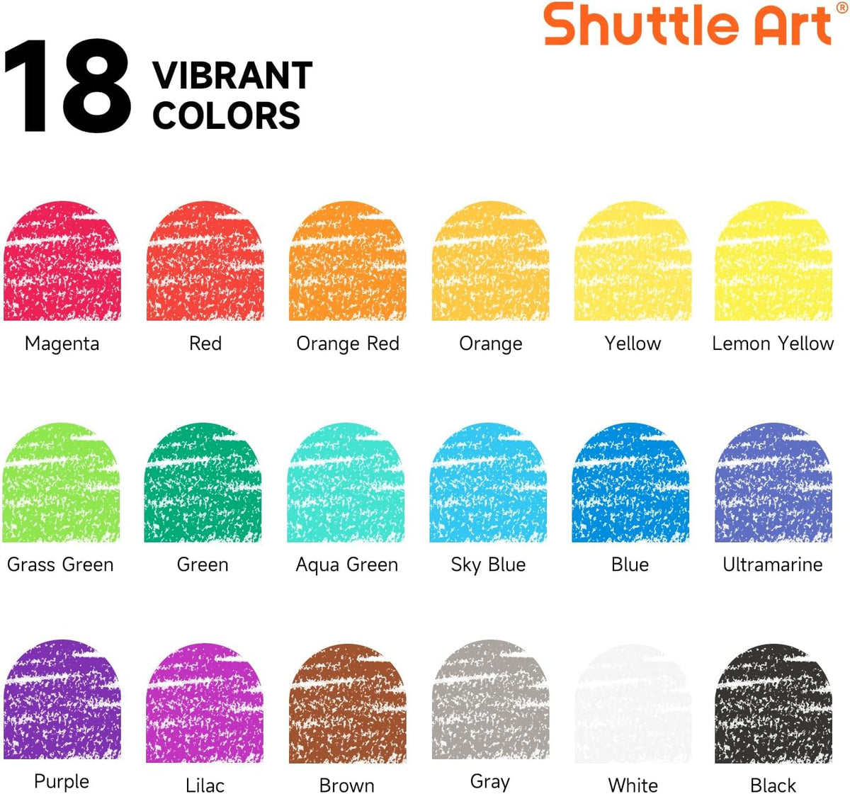 Shuttle Art crayon bulk class pack with 720 crayons sorted by color in a storage box - view 4