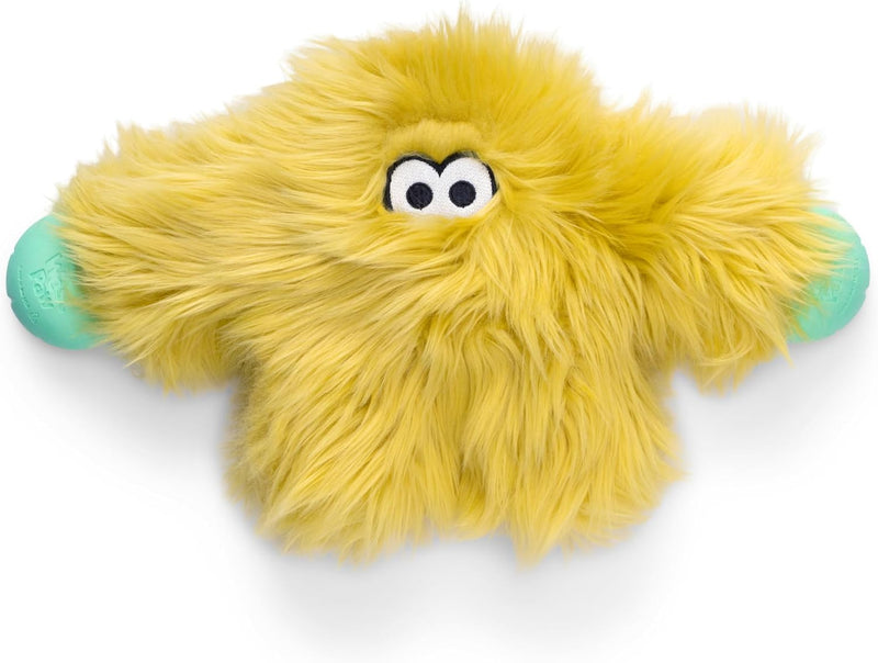 WEST PAW Rowdies Astrid Durable Plush Dog Toy with Reinforced Seams - Citrus / Helga